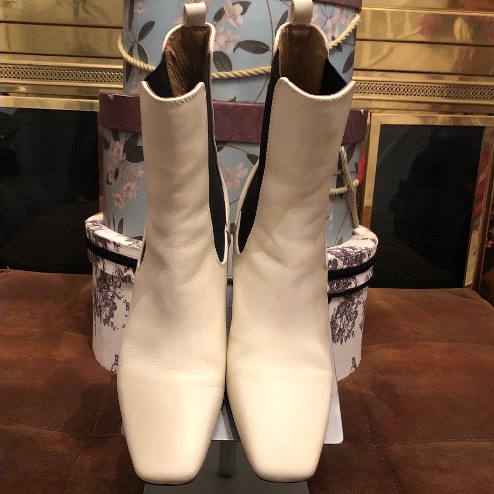 Sam edelman ivory Ankle Boots